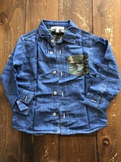 デニムシャツ 100のサムネイル
