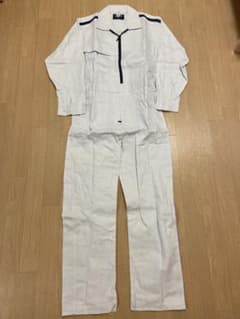 つなぎ 作業服 ホワイトのサムネイル