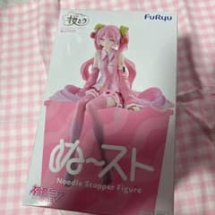 furyu 初音ミク ぬーどるストッパー ぬースト 桜ミク2026 フィギュア
