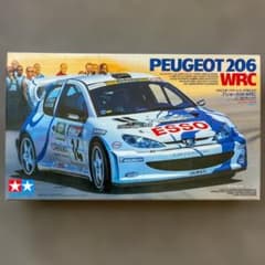 未組立 プラモデル 1/24 プジョー206 WRCのサムネイル