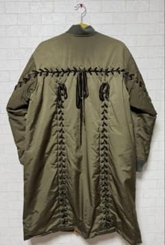 GVGV ロング　MA-1 34 カーキ