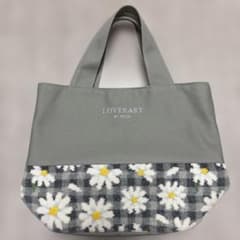 LOVERARY by FEILER デイジー柄トートバッグのサムネイル