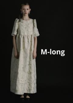 【新品タグ付き】et.UNiVER Marble dress M-longのサムネイル
