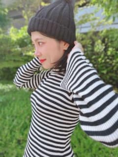 ボーダーフレアスリーブニット♡のサムネイル