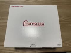 docomo 5G モバイルルーター HR01のサムネイル
