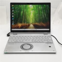 WiFi有 タッチパネル 中古ノートPC パナソニックCF-QV9 SSD 無線