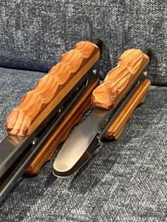 アシグリップ風のトング(ミニ)20cm 大(34cm) お得な2個セットです。のサムネイル