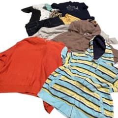 *Wholesale used clothing for women, 10 items, bulk sale, mixed sizes.