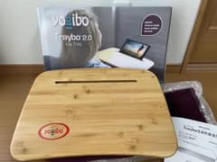 Yogibo トレイボー 2.0 ディープパープル　未使用に近い　箱ありのサムネイル