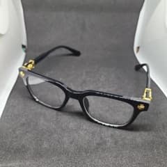 伊達メガネ サングラスクロスモチーフゴールドy2kクロムハーツ好きに