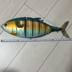 ジャイアントベイト 約40cm ゴールド・ブルー ジャイアントベイト 約40cm ゴールド・ブルー - メルカリ