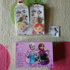 アナと雪の女王 オルゴール ストラップ 缶バッチのサムネイル