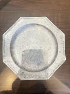 新品 cofe コフェ co+fe 高台プレート 八角 花リム コンポート - メルカリ