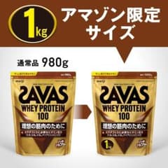 ザバス(SAVAS) ホエイプロテイン100 リッチショコラ 1kg 明治のサムネイル