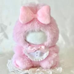 10〜13cm用 ぬい服 57 ピンクうさぎ - メルカリ
