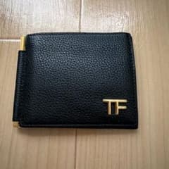TOM FORD 黒 レザー マネークリップのサムネイル