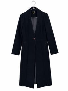 【訳あり美品】Lily Brown ロングコート ブラックのサムネイル