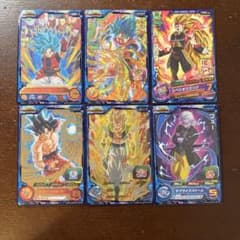 スーパードラゴンボールヒーローズ カード 6枚セットのサムネイル