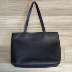 HushTug ハッシュタグ ビジネスバッグ レザートートバッグ ネイビー A4