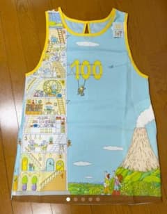 なちゅなちゅ様専用⭐新品未使用品⭐100かいだてのいえエプロン　保育士のサムネイル