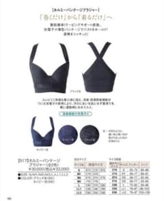 ホルミーパンテージブラジャー ブラック杢のサムネイル