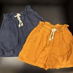 GU キッズ ハーフパンツ 2枚セット 110cmのサムネイル
