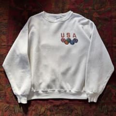 90s USA製 90s Champion両面プリントスウェット XLのサムネイル