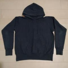 チャンピオン リバースウィーブパーカー ブラック黒 L 赤単色タグ