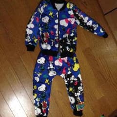 新品☆未使用品 スヌーピージャージ素材のサムネイル