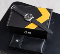 RZE watch VALOUR 38 カーボンブラック チタン ユーズド美品 - メルカリ