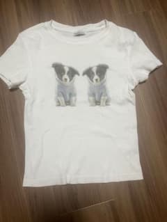 Attends for Cuteness 犬 プリント Tシャツ ホワイトのサムネイル