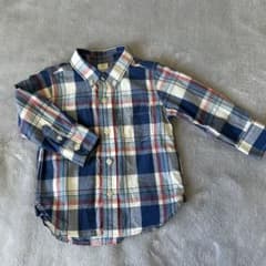 baby GAP チェックシャツ 長袖 18-24months 90のサムネイル