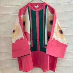 専用　kilki キルキー　ブラウス　シャツ　ビッグフラワー　ピンク 専用 kilki キルキー ブラウス シャツ ビッグフラワー ピンク - メルカリ