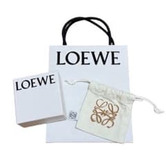 LOEWE アナグラムブローチ　ピンクゴールドのサムネイル