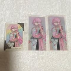 巡音ルカ プロセカ グリッター缶バッジ 特典カードセット - メルカリ