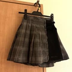 mezzo piano⭐︎チェックスカート⭐︎キュロット　140のサムネイル