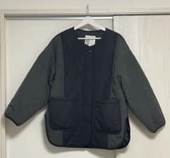 バイカラーキルティングブルゾン　【LAKOLE】のサムネイル