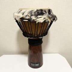 PLAY WOOD ジャンベ 打楽器 民族楽器 ナチュラルスキン 木製 - メルカリ