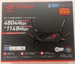 ASUS WiFi ROG Rapture GT-AX6000/J 無線のサムネイル