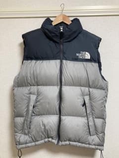THE NORTH FACE ダウンベスト グレーのサムネイル