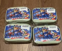 【4点セット】ロックマン2 カプとれ限定 パッケージポーチ 4点セット】ロックマン2 カプとれ限定 パッケージポーチ - メルカリ