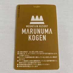【丸沼高原スキー場】リフト券(1日)◆複数枚販売アリのサムネイル