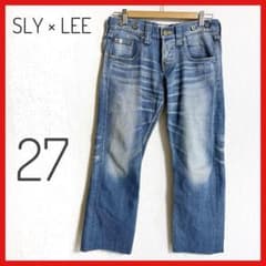 Lee × SLY コラボ 26 ストレートデニム ライトブルー サスペンダー SLY × LEE ストレートデニム 27 サスペンダーなし コラボ - メルカリ