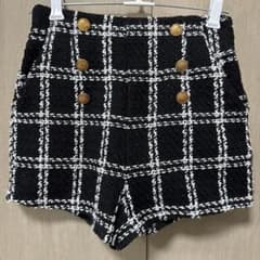 ハイウエストツイードショートパンツのサムネイル