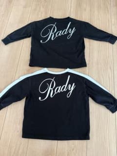ちびRady 長袖　2枚セット キッズ XS85のサムネイル