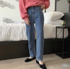 nugu ストレートダークデニムのサムネイル