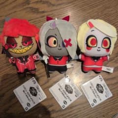 ハズビン・ホテルへようこそ ぬいぐるみvol.1 3体セット アラスター