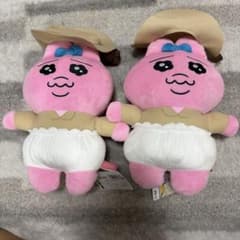 おぱんちゅうさぎ ぬいぐるみ 2体セットのサムネイル
