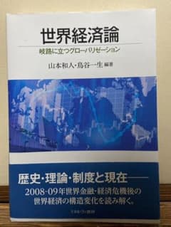 世界経済論 岐路に立つグローバリゼーションのサムネイル