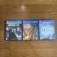 PS4ソフト　3本セット　まとめ売りのサムネイル
